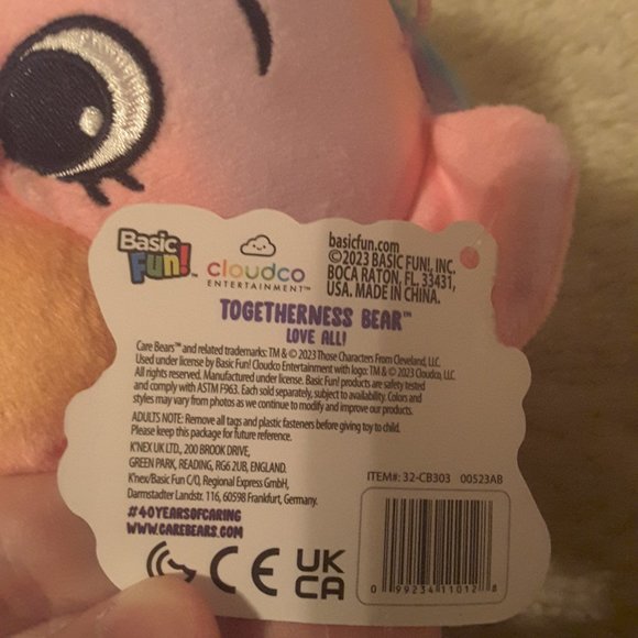 Care Bear Limited Edition Flocked Chase Funko, Plush, and Glass Lot! - Picture 15 of 15